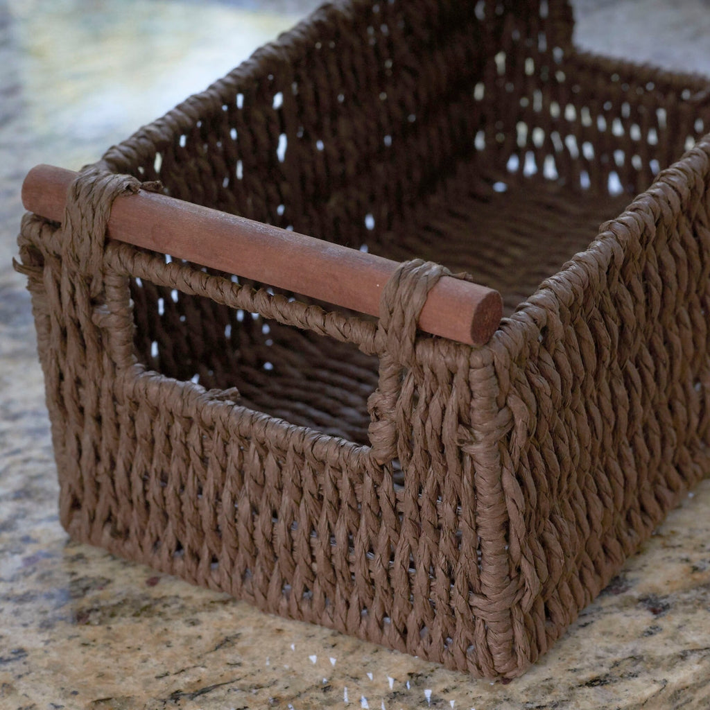 Paniers tissés décoratifs essentiels pour la maison