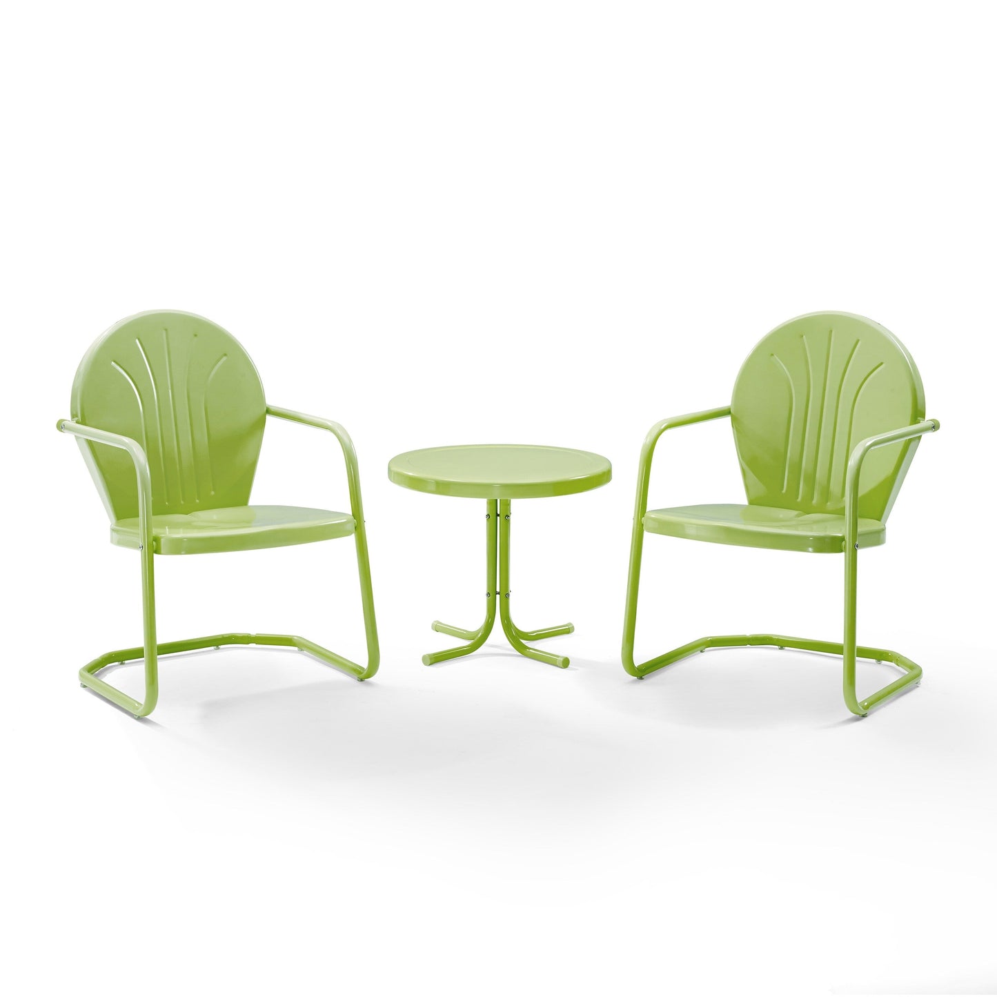 Ensemble de 3 fauteuils d'extérieur en métal Crosley Griffith