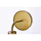 Applique de salle de bain Hudson à 1 lumière avec abat-jour globe givré