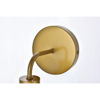 Applique de salle de bain Hudson à 1 lumière avec abat-jour globe givré