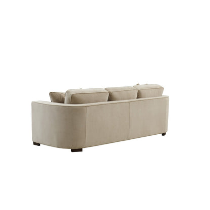 Canapé en tissu Hydeline Albert avec mousse à mémoire de forme et ressorts