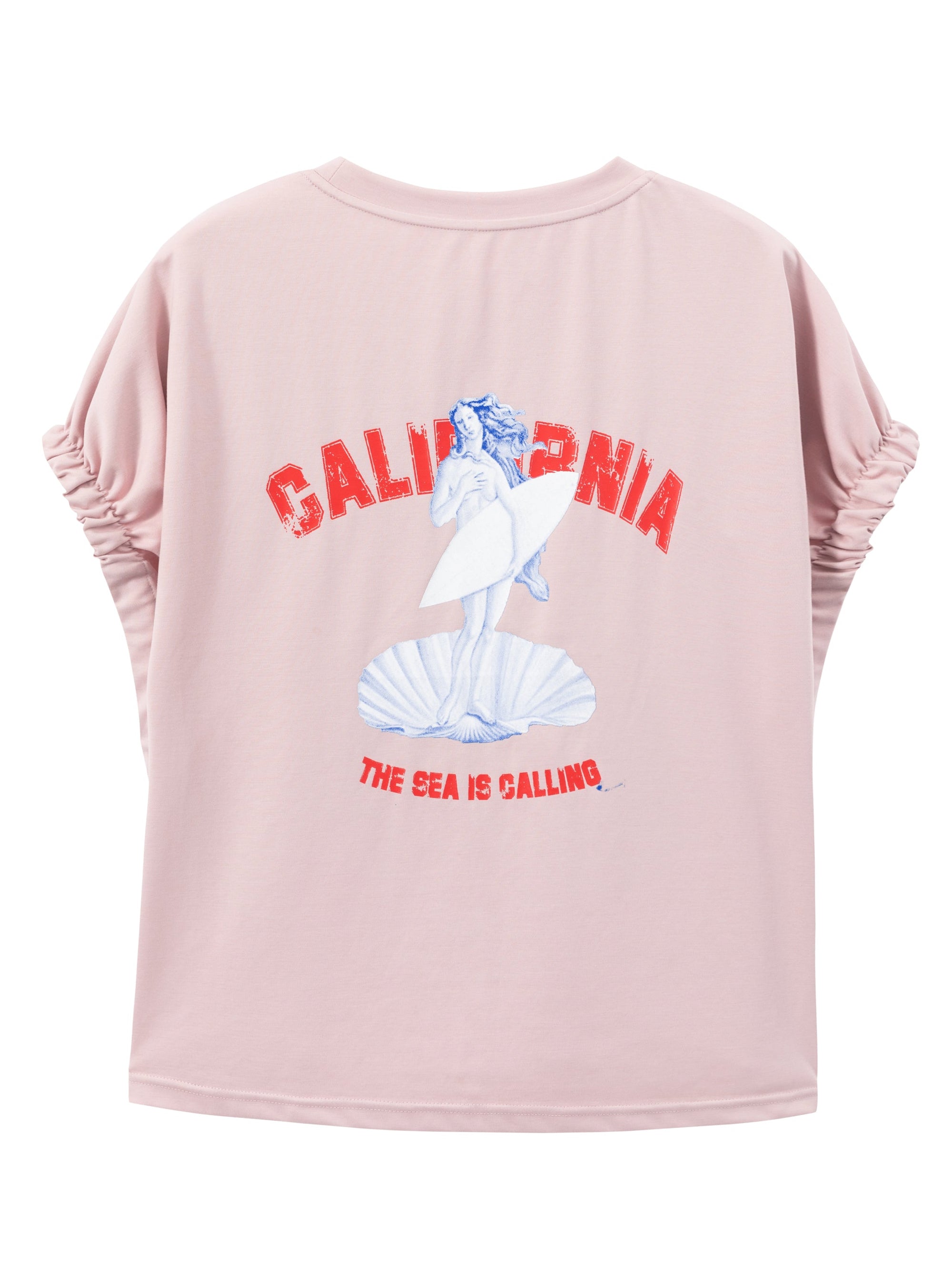 T-shirt imprimé Vénus rose