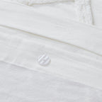 Parure de lit 3 pièces en coton avec capitonnage chenille INK+IVY Mila