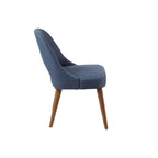 Chaises de salle à manger rembourrées INK IVY Nola avec dossier découpé (lot de 2)