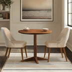 Chaises de salle à manger rembourrées INK IVY Nola avec dossier découpé (lot de 2)