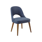 Chaises de salle à manger rembourrées INK IVY Nola avec dossier découpé (lot de 2)