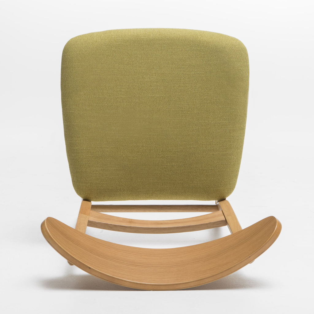 Chaise de salle à manger Abrielle en bois d'hévéa rembourrée, style milieu de siècle, par Christopher Knight Home (lot de 2)