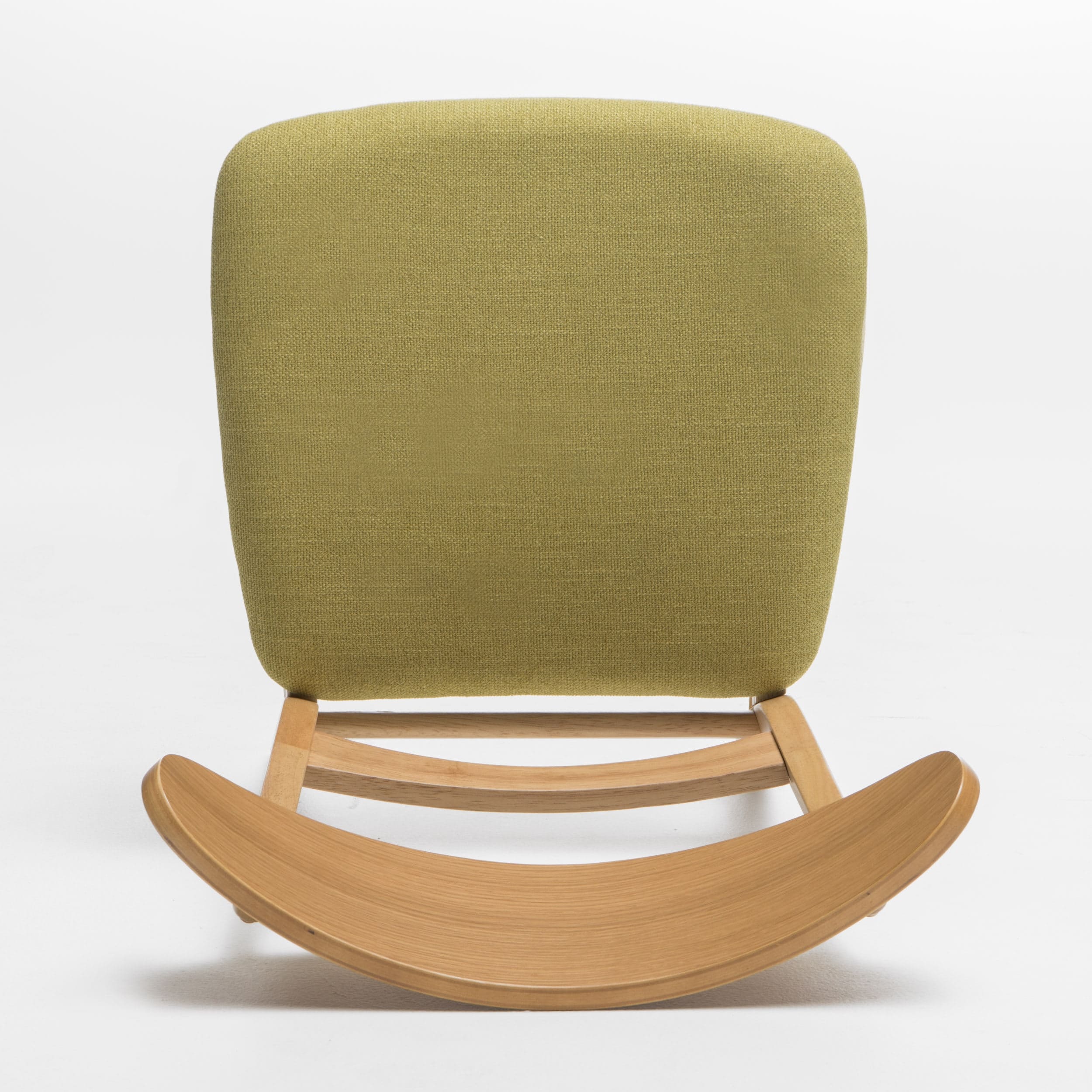 Chaise de salle à manger Abrielle en bois d'hévéa rembourrée, style milieu de siècle, par Christopher Knight Home (lot de 2)
