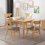 Chaises de salle à manger modernes Idalia du milieu du siècle (lot de 4) par Christopher Knight Home