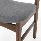 Chaises de salle à manger modernes Idalia du milieu du siècle (lot de 4) par Christopher Knight Home