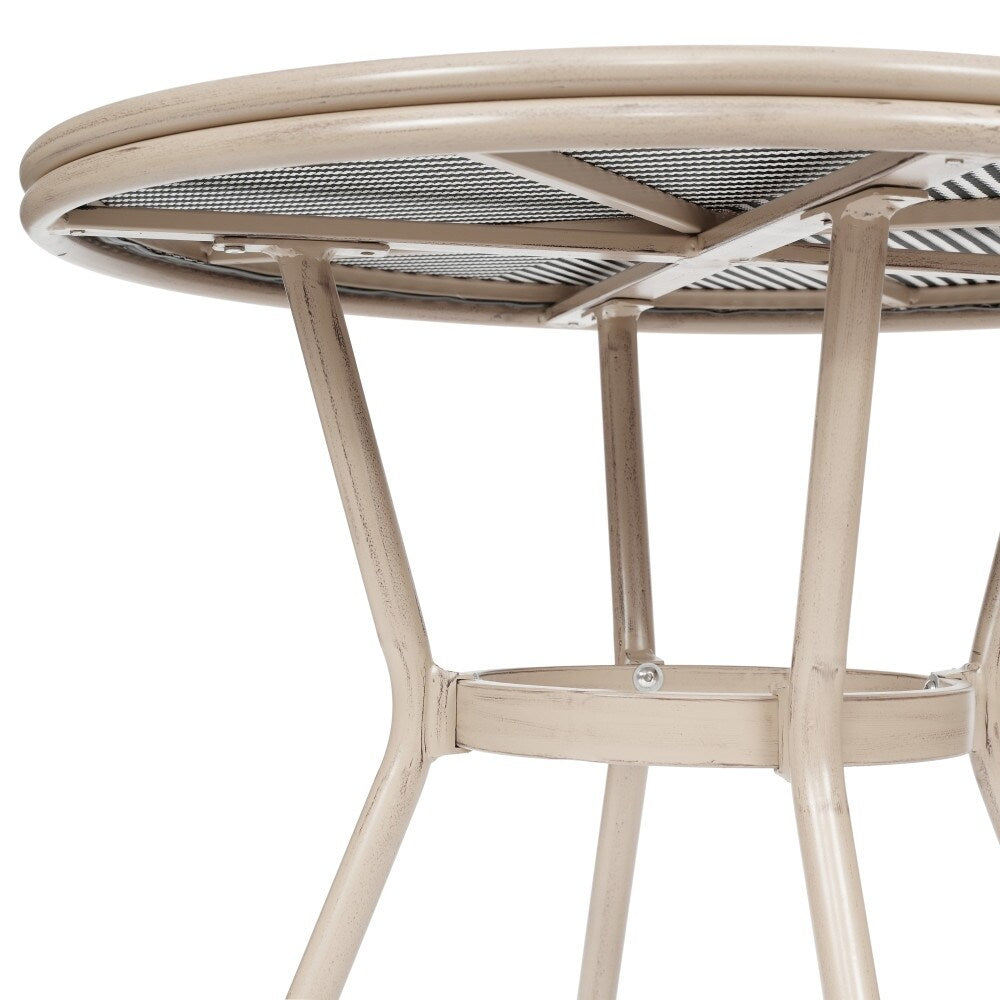 Ensemble bistrot commercial intérieur/extérieur avec table et deux chaises