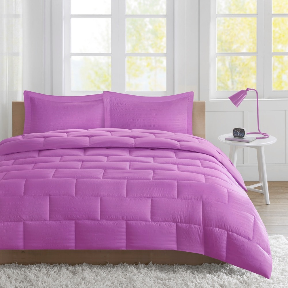 Ensemble de couette Ava en duvet synthétique au design intelligent