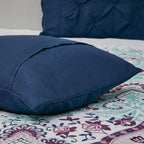 Parure de lit Avery Boho au design intelligent avec draps