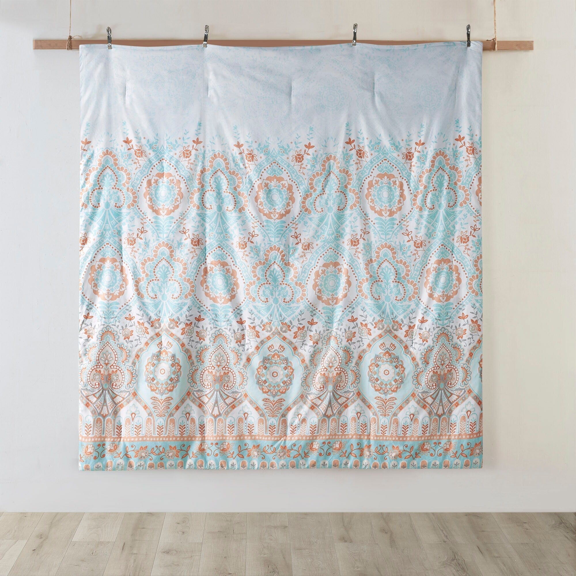 Parure de lit Avery Boho au design intelligent avec draps