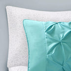 Parure de lit Avery Boho au design intelligent avec draps