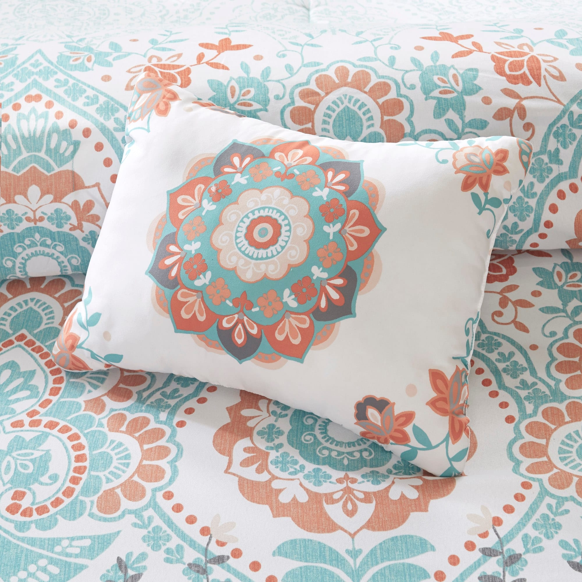 Parure de lit Avery Boho au design intelligent avec draps