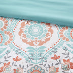 Parure de lit Avery Boho au design intelligent avec draps