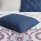 Parure de lit Avery Boho au design intelligent avec draps