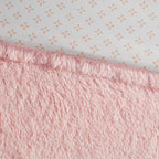 Parure de lit réversible en fourrure à poils longs Effie de conception intelligente