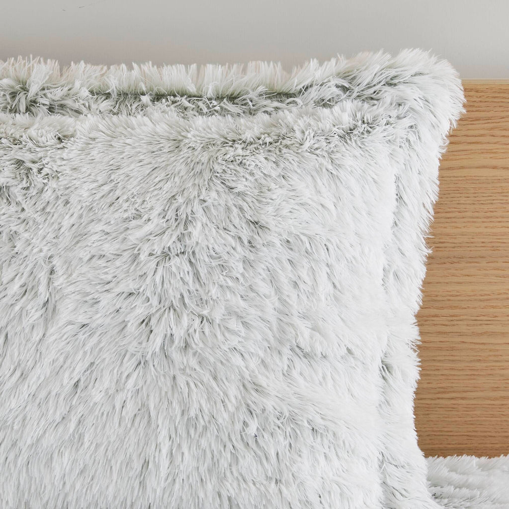Ensemble de mini-couette à poils longs Leena au design intelligent