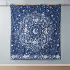 Parure de lit Luna Navy Celestial au design intelligent