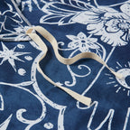 Parure de lit intelligente design Luna Navy Celestial
