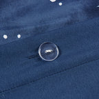 Parure de lit intelligente design Luna Navy Celestial
