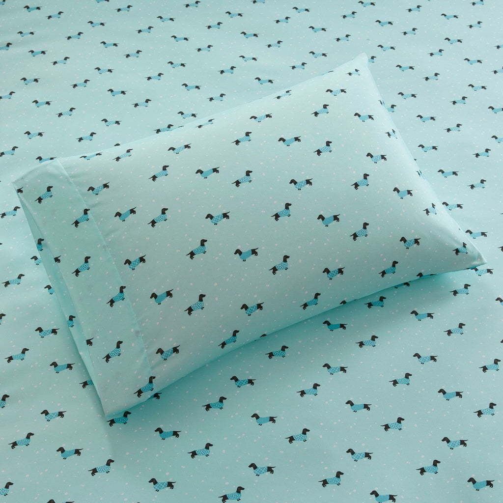 Ensemble de draps imprimés fantaisie au design intelligent