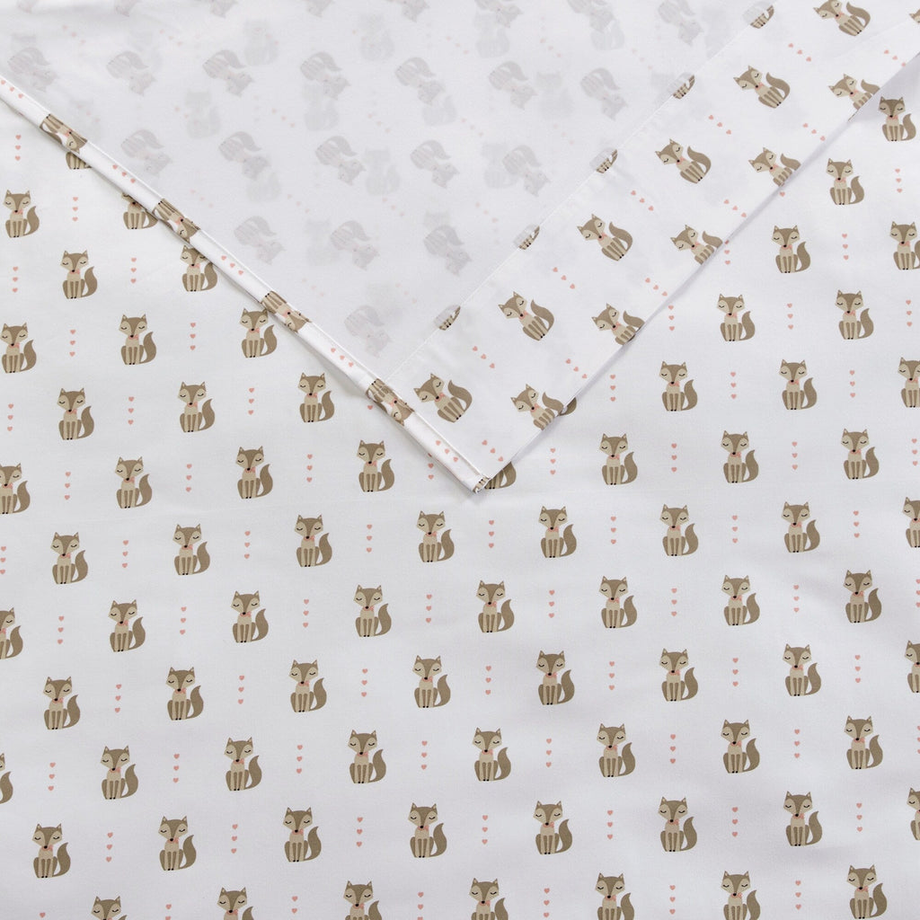 Ensemble de draps imprimés fantaisie au design intelligent