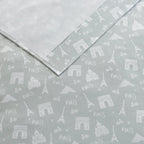 Ensemble de draps imprimés fantaisie au design intelligent