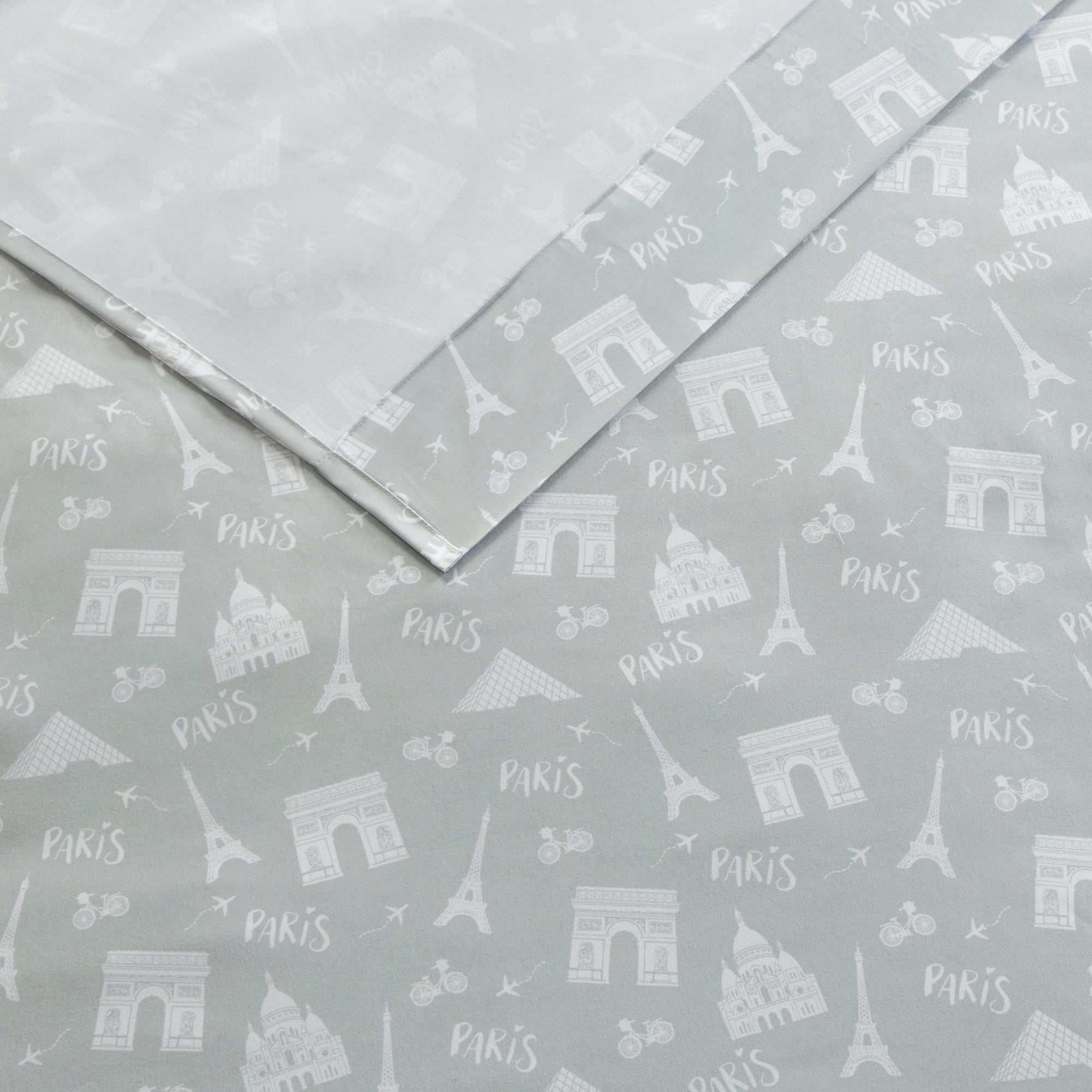 Ensemble de draps imprimés fantaisie au design intelligent