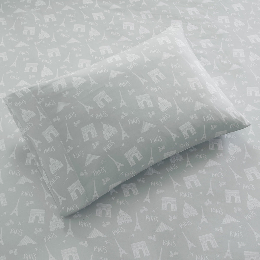Ensemble de draps imprimés fantaisie au design intelligent