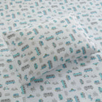 Ensemble de draps imprimés fantaisie au design intelligent