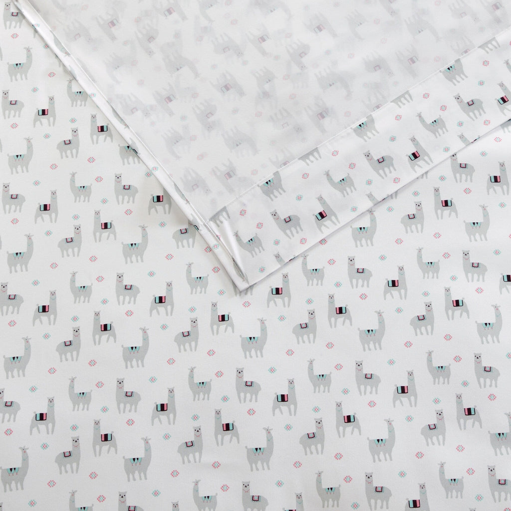 Ensemble de draps imprimés fantaisie au design intelligent
