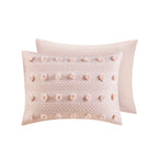 Parure de couette Vera Clip Jacquard au design intelligent