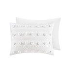 Parure de couette Vera Clip Jacquard au design intelligent
