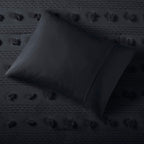 Parure de couette Vera Clip Jacquard au design intelligent