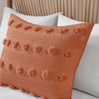 Parure de couette Vera Clip Jacquard au design intelligent