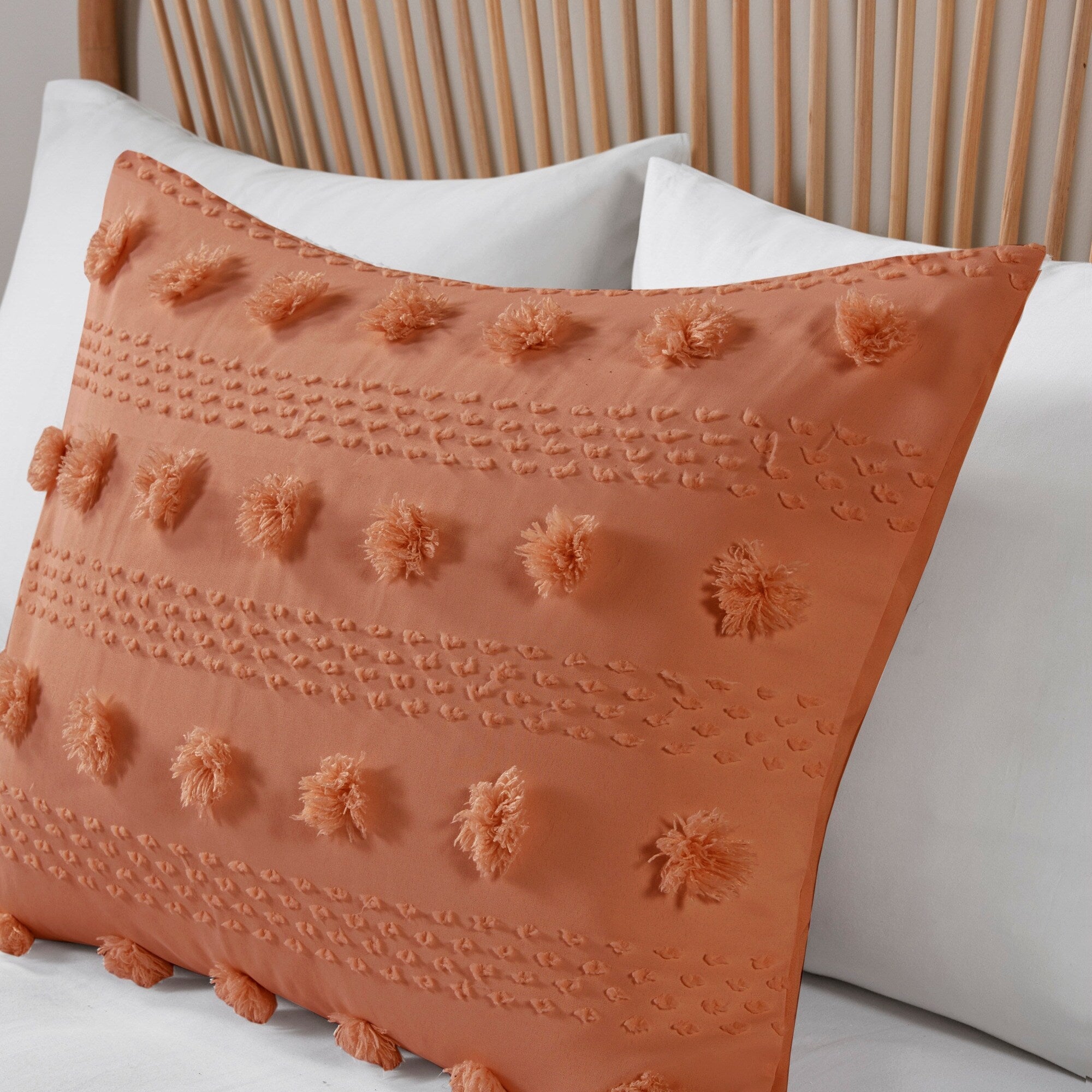 Parure de couette Vera Clip Jacquard au design intelligent