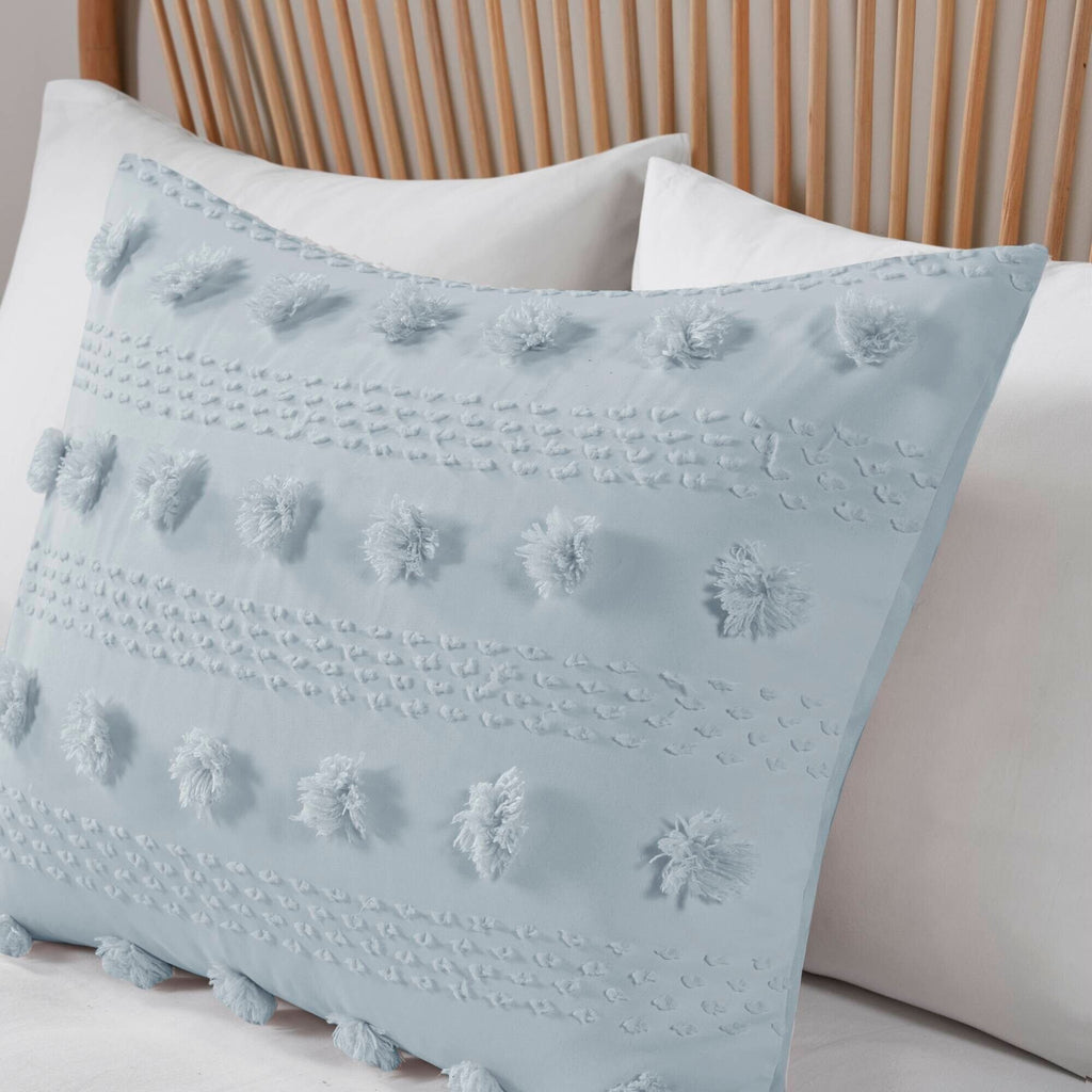 Parure de couette Vera Clip Jacquard au design intelligent
