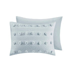 Parure de couette Vera Clip Jacquard au design intelligent