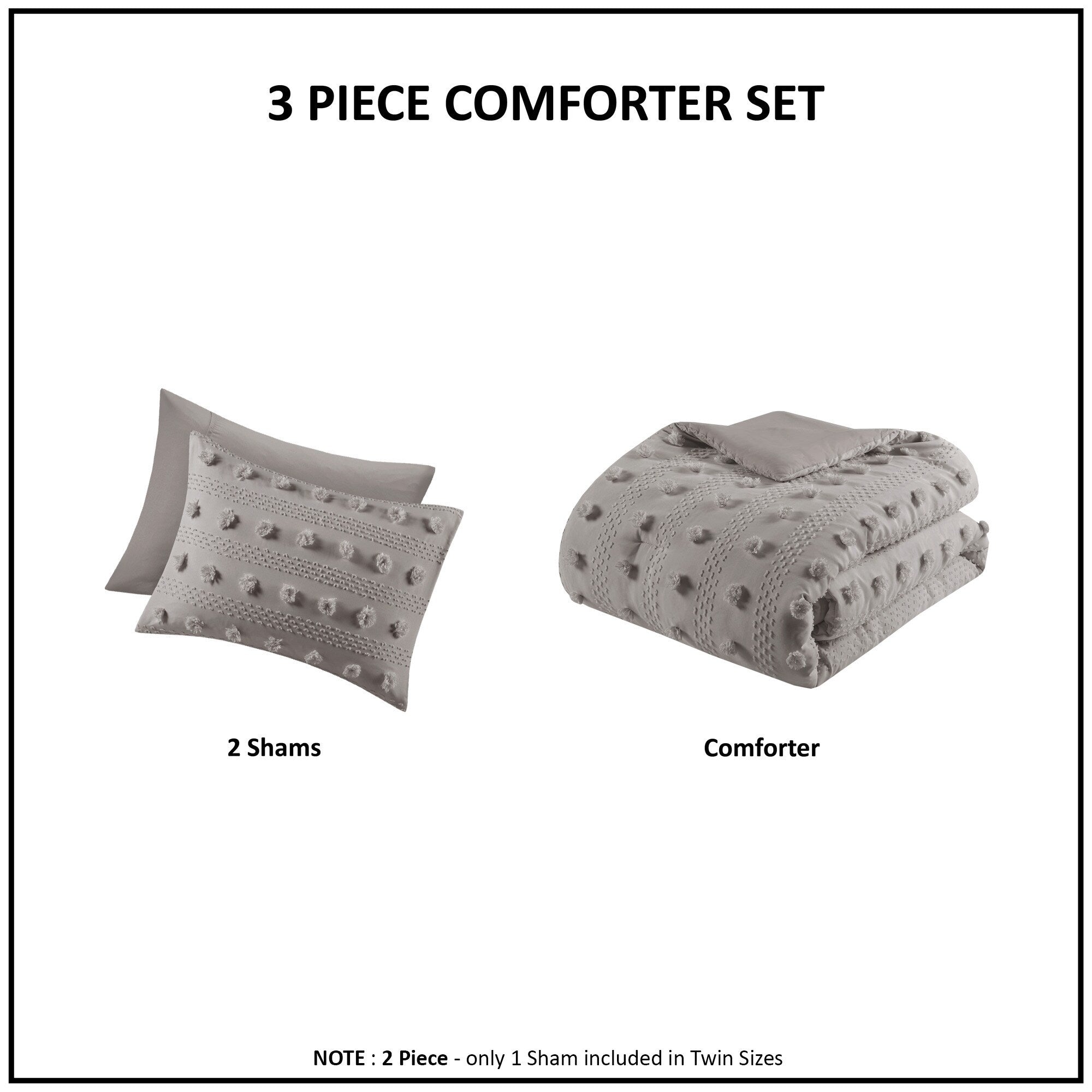 Parure de couette Vera Clip Jacquard au design intelligent