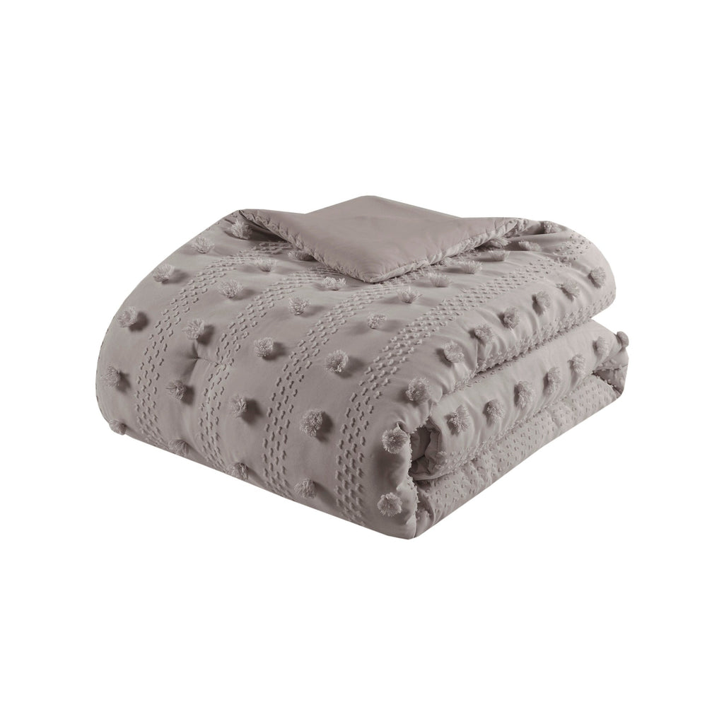 Parure de couette Vera Clip Jacquard au design intelligent