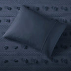 Parure de couette Vera Clip Jacquard au design intelligent