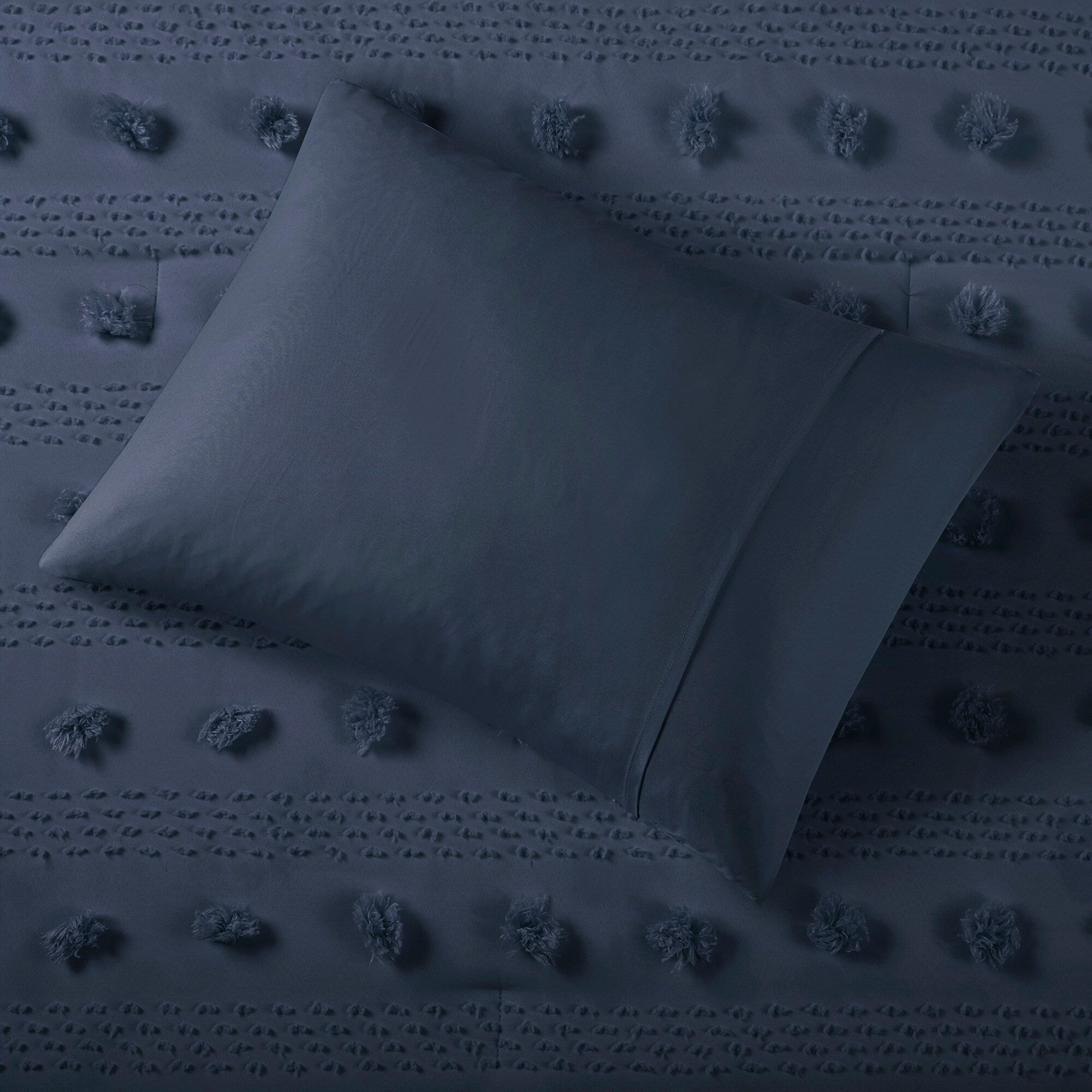 Parure de couette Vera Clip Jacquard au design intelligent