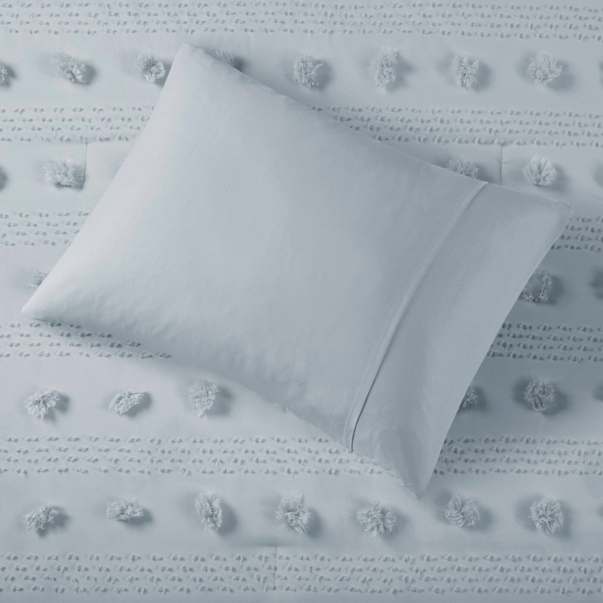 Parure de couette Vera Clip Jacquard au design intelligent