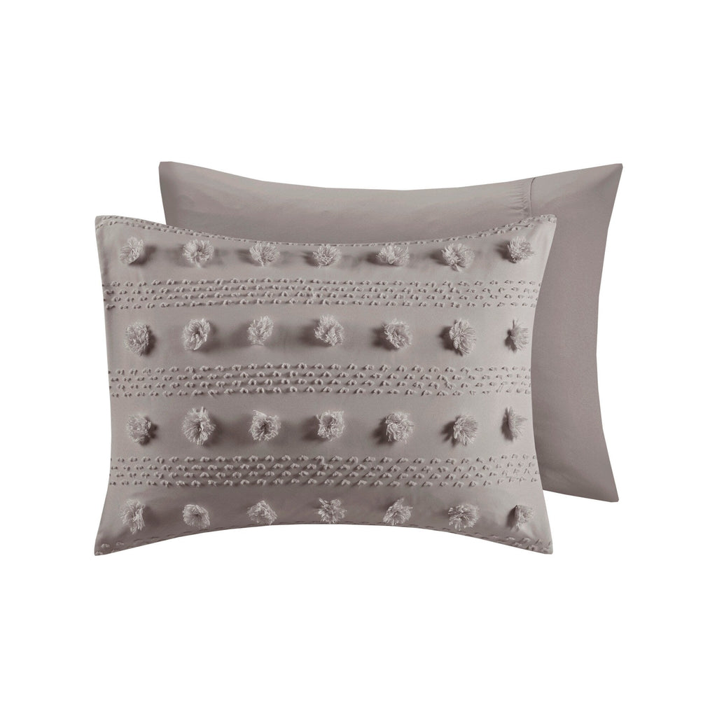 Parure de couette Vera Clip Jacquard au design intelligent