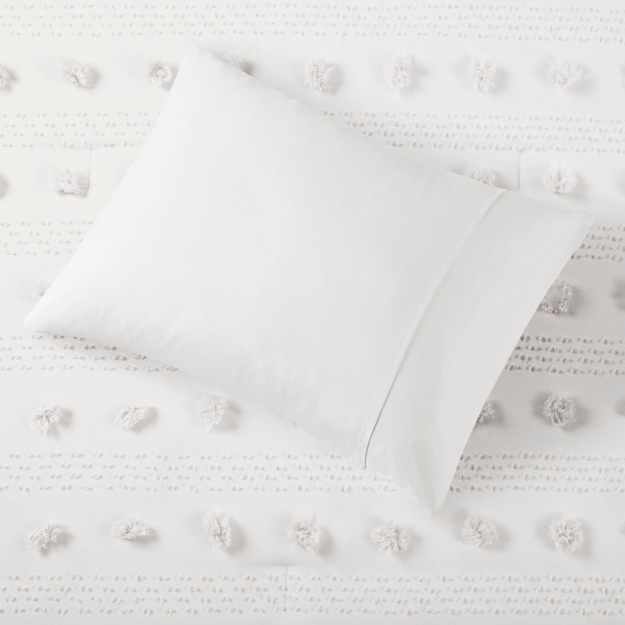 Parure de couette Vera Clip Jacquard au design intelligent