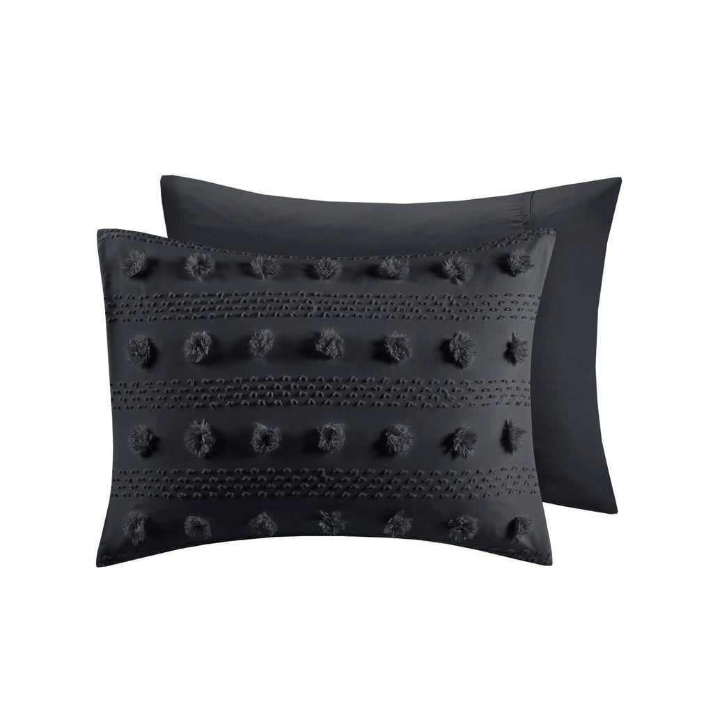 Parure de couette Vera Clip Jacquard au design intelligent