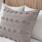 Parure de couette Vera Clip Jacquard au design intelligent
